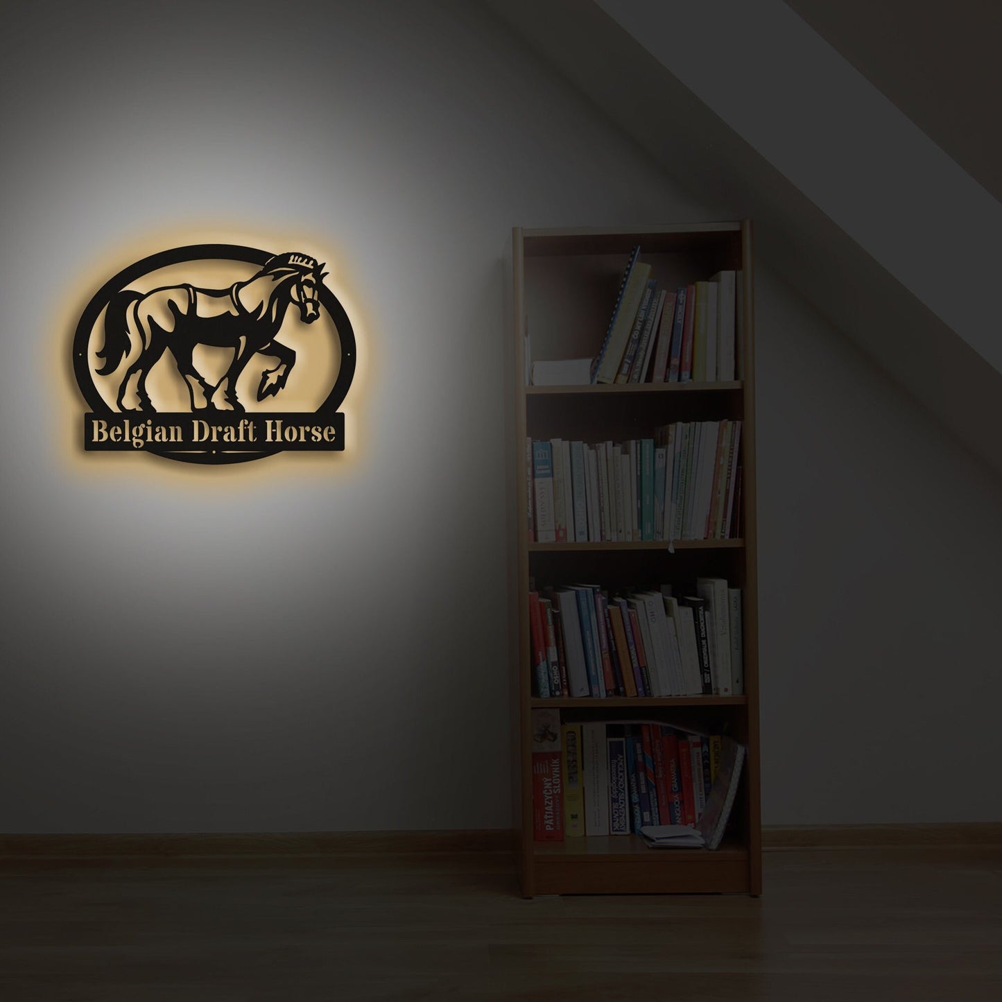 Custom Metal Horse Sign, Custom Farmhouse Sign, Horse Metal Wall Decor, Horse Owner Gift, Horse Metal Wall Decor