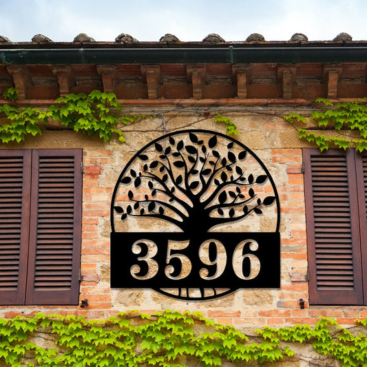 Address Plaque, Metal Address Plaque, Address Sign, Metal Address Sign, Number Sign, Outdoor Sign, House Number Sign, House Sign,Wall lamps