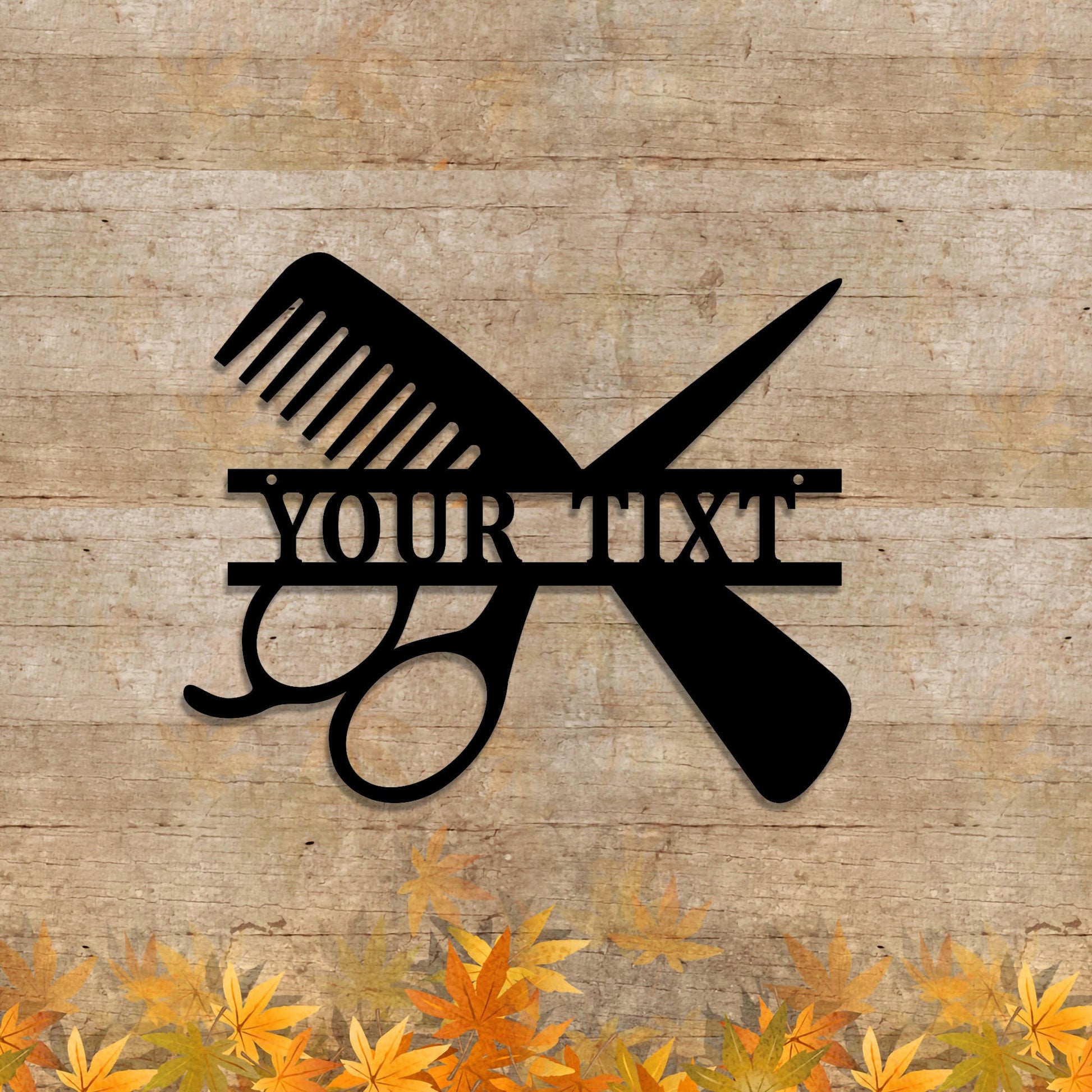 Custom Metal Hair Stylist Sign,Hair And Nail Salon Personalized Metal Sign,Custom Name Sign,Hair Stylist Gift,Cosmetologist Gift,LED Sign