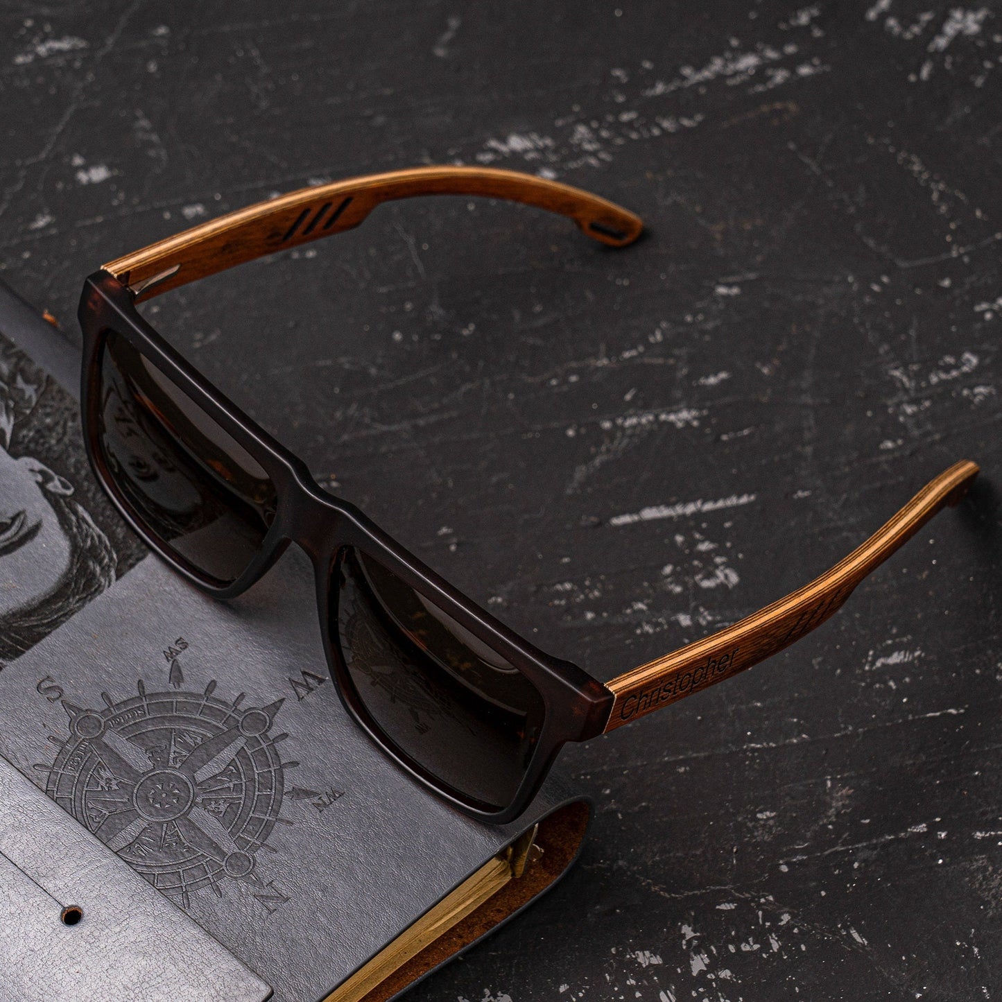Personalized Wooden Sunglasses, Groomsmen Gifts, Groomsmen Proposal, Custom Engraved Unisex Sunglasses, Mens Gift, Groomsmen Sunglasses