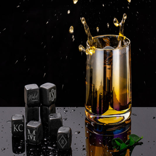 Personalized Whiskey Stones, Custom Engraved Whiskey Rocks, Best Man Groom Groomsmen Gifts, Wedding Gift for Guys, Fathers Day gift for Him