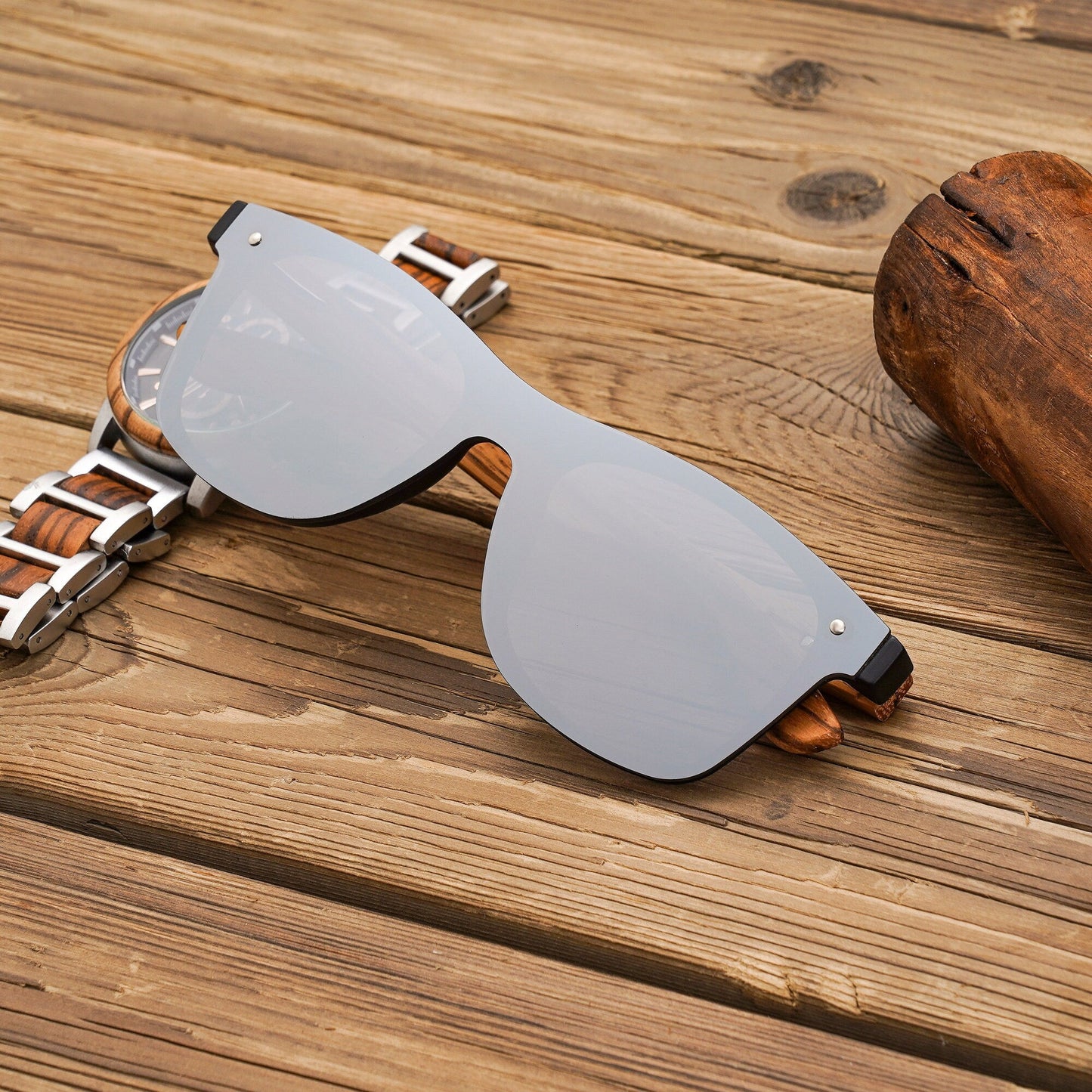 Personalized Zebrawood Wooden Sunglasses, Custom Engraved Unisex Sunglasses With Wood Box, Mens Gift, Groomsmen Gifts, Groomsmen Sunglasses